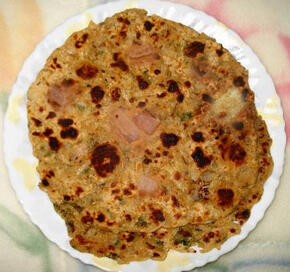 onion paratha